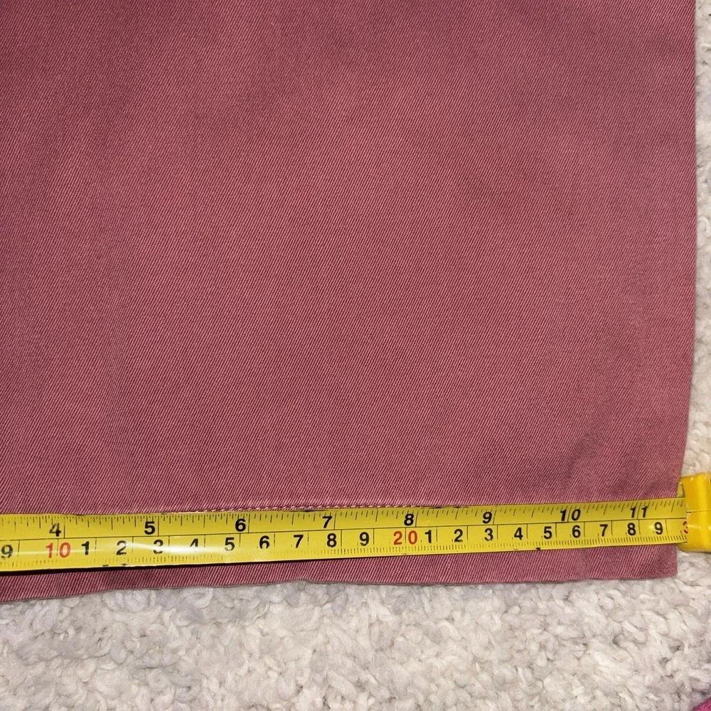 Moda International Mauve Wide Leg Chinos 14T Preppy Office Corp casual Comfort - Picture 6 of 7